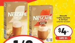 IGA Nescafe coffee sachets offer