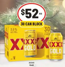 IGA Xxxx gold offer