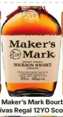 IGA Maker's Mark Bourbon offer