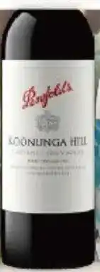 IGA Penfolds Koonunga Hill offer