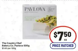 IGA The country chef bakery co. pavlova offer