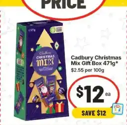 IGA Cadbury Christmas Mix Gift Box offer
