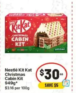 IGA Nestlé Kit Kat Christmas Cabin Kit offer