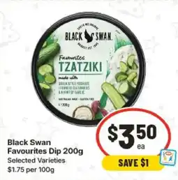 IGA Black swan favourites dip offer