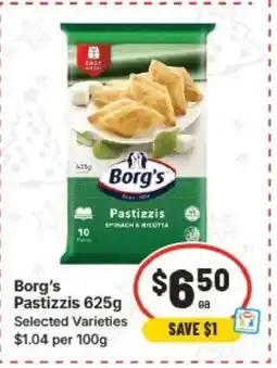 IGA Borg's Pastizzis offer