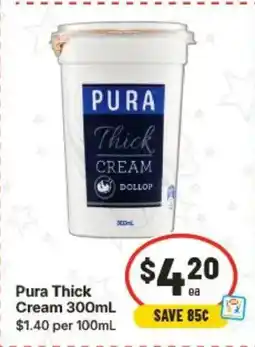 IGA Pura Thick Cream offer