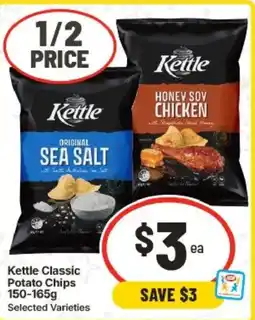 IGA Kettle Classic Potato Chips offer