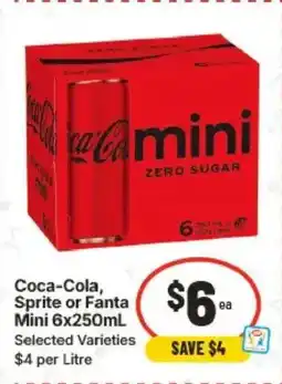 IGA Coca-Cola, Sprite or Fanta offer