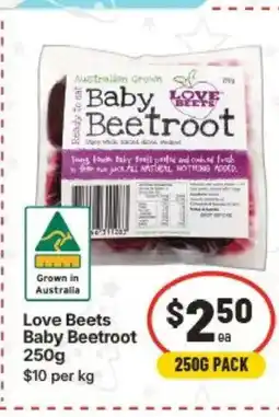 IGA Love Beets Baby Beetroot offer