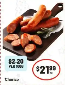 IGA Chorizo offer
