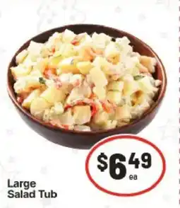 IGA Large Salad Tub offer