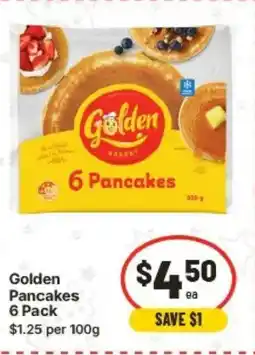IGA Golden Pancakes offer