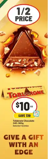 IGA Toblerone offer