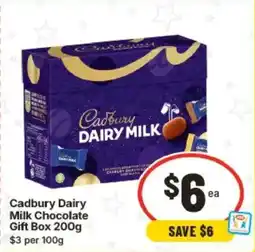 IGA Cadbury Dairy Milk Chocolate Gift Box offer