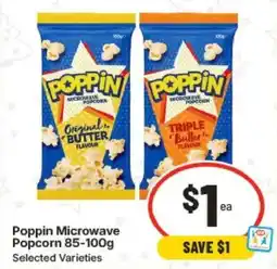 IGA Poppin Microwave Popcorn offer