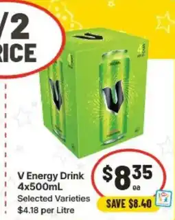 IGA V Energy Drink offer