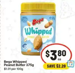 IGA Bega Whipped Peanut Butter offer
