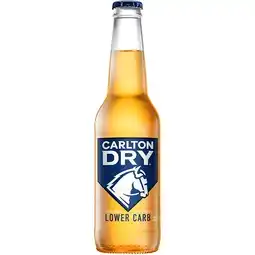 Woolworths Carlton Dry Lager Bottles offer