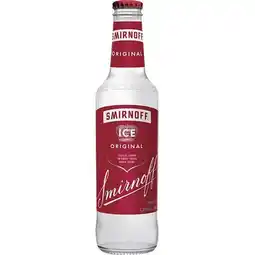 Woolworths Smirnoff Ice Red Vodka Bottles offer