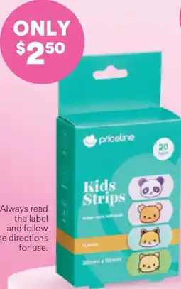 Priceline Priceline Kids Strips offer