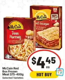 IGA McCain Red Box Frozen Meal offer