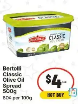 IGA Bertolli Classic Olive Oil Spread offer