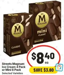 IGA Streets Magnum Ice Cream offer