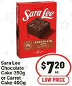 IGA Sara Lee Chocolate Cake or Carrot Cake offer