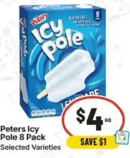 IGA Peters Icy Pole Selected Varieties offer