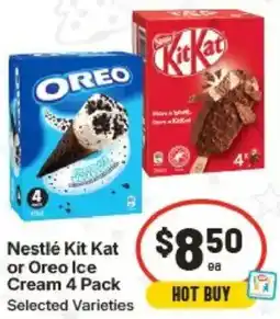 IGA Nestlé Kit Kat or Oreo Ice Cream offer