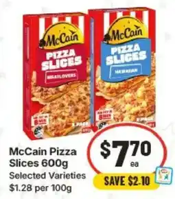 IGA McCain Pizza Slices offer