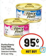 IGA Purina Fancy Feast Wet Cat Food offer