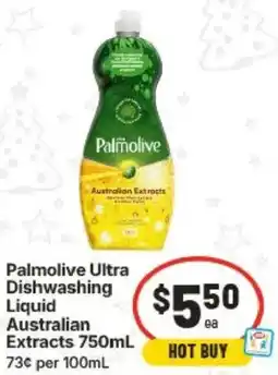 IGA Palmolive Ultra Dishwashing Liquid Australian Extracts offer