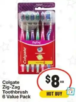 IGA Colgate Zig-Zag Toothbrush offer