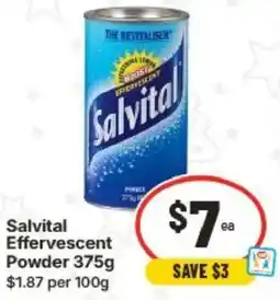 IGA Salvital Effervescent Powder offer