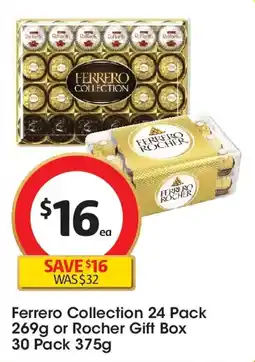 Coles Ferrero Collection or Rocher Gift Box offer