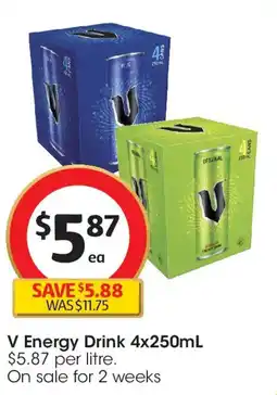 Coles V Energy Drink offer