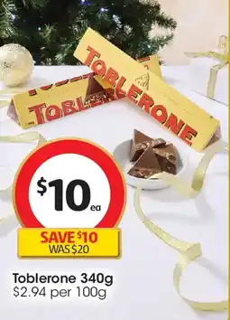 Coles Toblerone offer