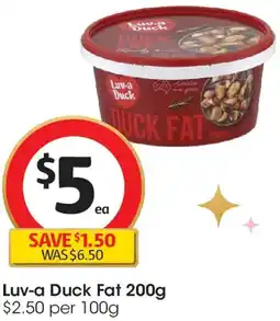 Coles Luv-a Duck Fat offer