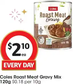Coles Coles Roast Meat Gravy Mix offer