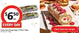 Coles Coles Free Range Eggs offer