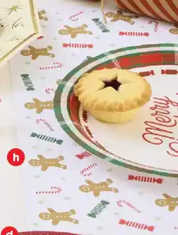 Coles h. Paper Placemats offer