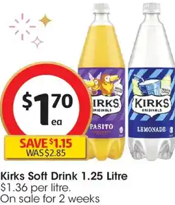 Coles Kirks Soft Drink offer