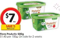 Coles Flora ProActiv offer