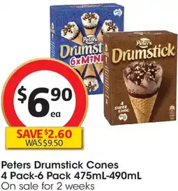 Coles Peters Drumstick Cones offer