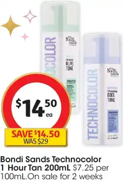 Coles Bondi Sands Technocolor 1 Hour Tan offer