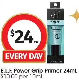 Coles E.L.F. Power Grip Primer offer