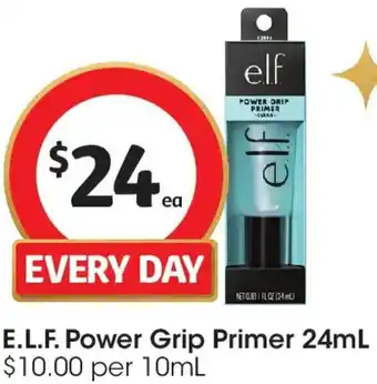 Coles E.L.F. Power Grip Primer offer