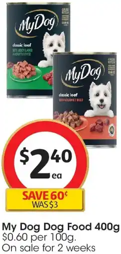 Coles My Dog Dog Food offer