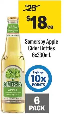 Coles Somersby Apple Cider Bottles offer